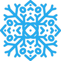 Schneeflocke-Symbol Weihnachten png
