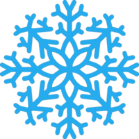 Schneeflocke-Symbol Weihnachten png