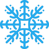 Weihnachts-Schneeflocke-Symbol png