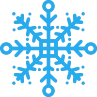 sneeuwvlok icoon illustratie png