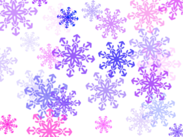 copo de nieve fondo navidad png