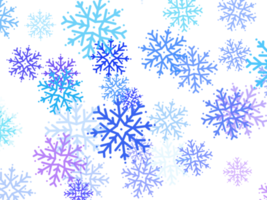 fundo de floco de neve de ilustração png