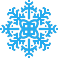 Natale fiocco di neve illustrazione png