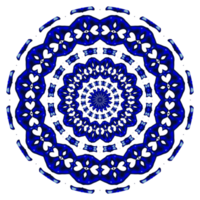 abstrakt mandala cirkel mönster png
