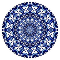 patrón de círculo de mandala abstracto png