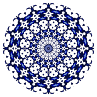 motif de cercle de mandala abstrait png