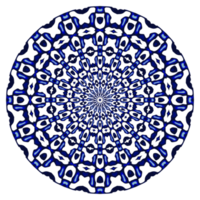 padrão de círculo de mandala abstrata png