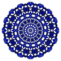 padrão de círculo de mandala abstrata png