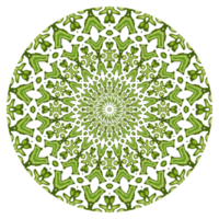 Mandala circle decoration png