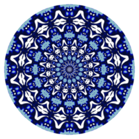 motif de cercle de mandala abstrait png