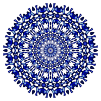 patrón de círculo de mandala abstracto png