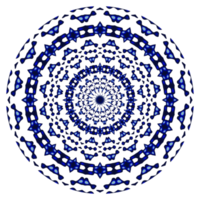 padrão de círculo de mandala abstrata png