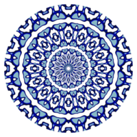 Abstract mandala circle pattern png