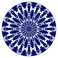 motif de cercle de mandala abstrait png