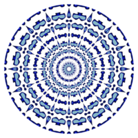 padrão de círculo de mandala abstrata png