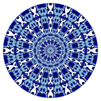 Abstract mandala circle pattern png