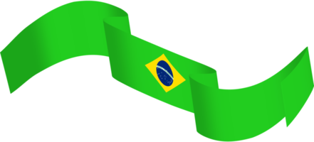 Brazilië vlag lint decoratie png