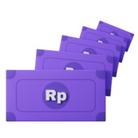 Rupiah Money 3d Illustration png