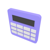 3D Render Calculator Perspective View png