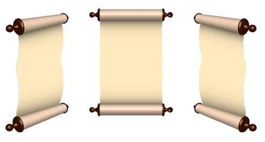 Old scroll paper banner.Blank sheet. 6116644 Vector Art at Vecteezy