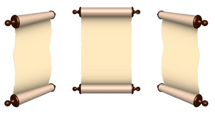 Old Paper Roll Vector Art Icons and Graphics for Free Download