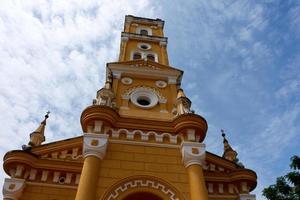 la iglesia de san josé fue construida desde el período de ayutthaya por el primer edificio según los registros del obispo y arzobispo francois palou registrados. foto