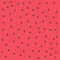 Watermelon cartoon pattern background vector