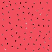 Watermelon cartoon pattern background vector