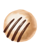 bombas de chocolate branco png