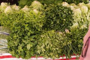 vegetables exhibited in fair-free in the city of Rio de Janeiro on a Sunday morning photo