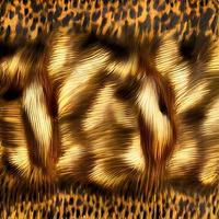 leopard rounds silk scarf design, fashion textile. photo