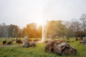 San Kamphaeng hot springs in Chiang Mai , Thailand photo