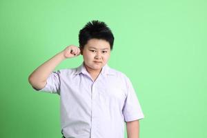 estudiante en uniforme foto