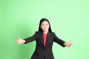 mujer asiática de negocios foto