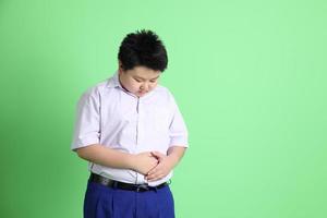 estudiante en uniforme foto