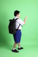 estudiante en uniforme foto