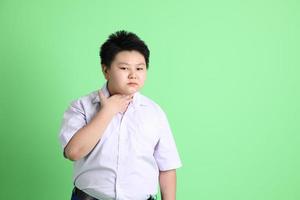 estudiante en uniforme foto