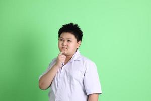 estudiante en uniforme foto