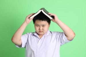 estudiante en uniforme foto