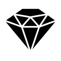 diamant form för design png