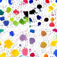 Abstract color splash, seamless pattern. Spray paint on a dark background. photo