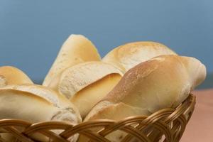 basket of french breads photo