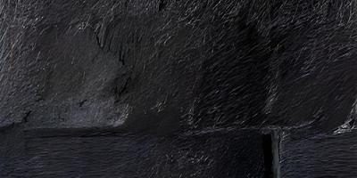 Dark gray rustic surface texture copy space. photo
