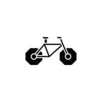 vector de icono de bicicleta para presentación de icono de símbolo de sitio web