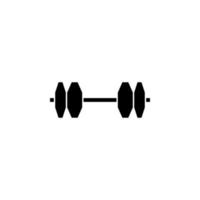 dumbbell vector for website symbol icon presentation