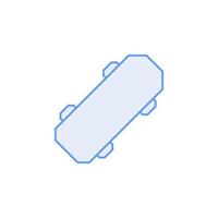 skateboard vector for website symbol icon presentation