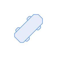 skateboard vector for website symbol icon presentation