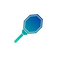 badminton racket vector for website symbol icon presentation