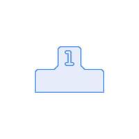 podium vector for website symbol icon presentation