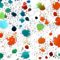 Seamless pattern from color splashes and smudges. Fashion camouflage. photo